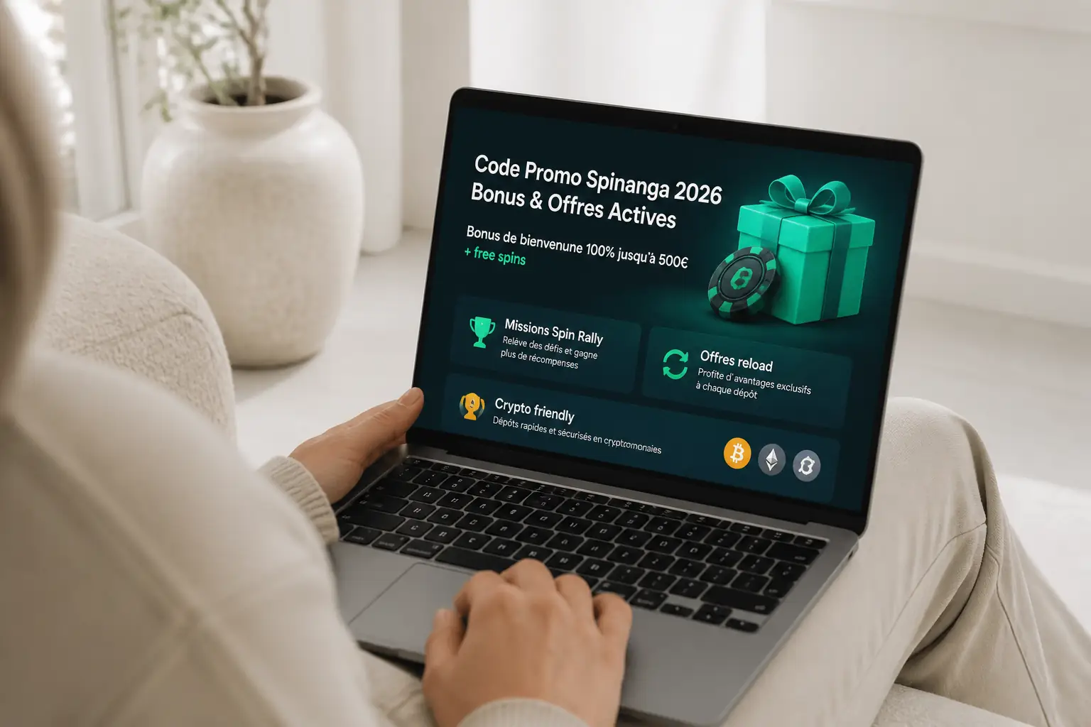 Code Promo Spinanga 2026 : Bonus & Offres Actives visual guide for Spinanga Casino
